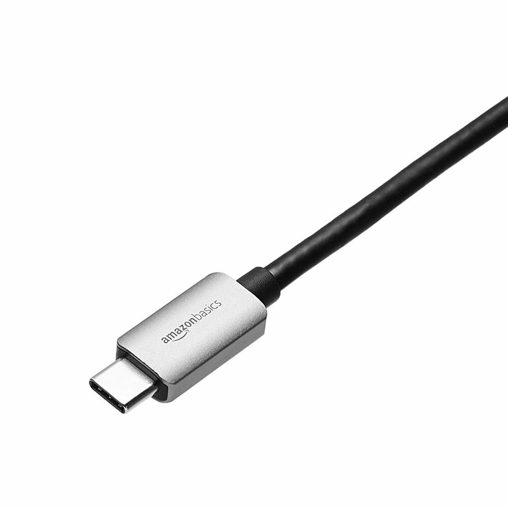 USB C to DisplayPort Adapter Amazon Basics UTC-DP-AL-L Aluminium (Refurbished A+)