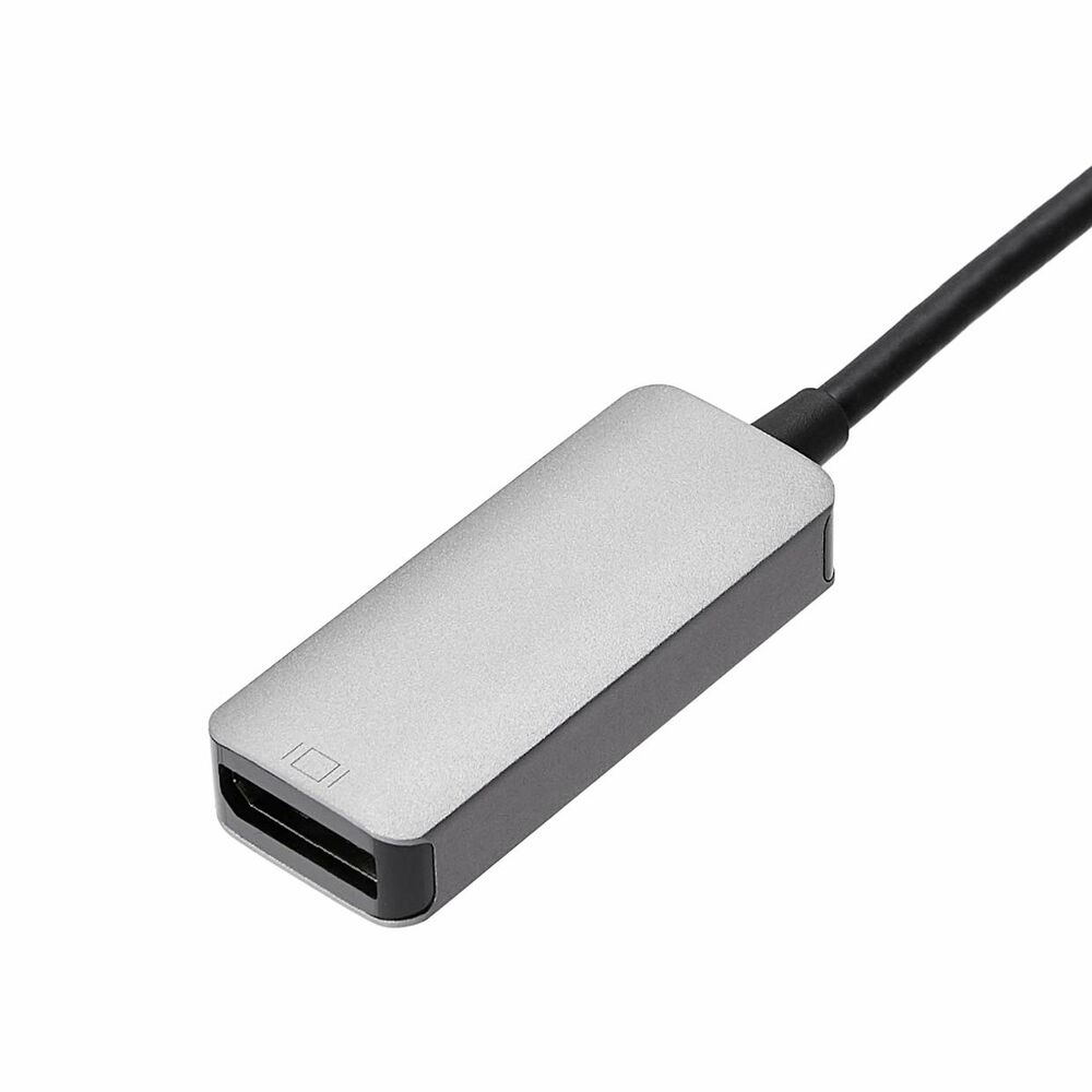USB C to DisplayPort Adapter Amazon Basics UTC-DP-AL-L Aluminium (Refurbished A+)