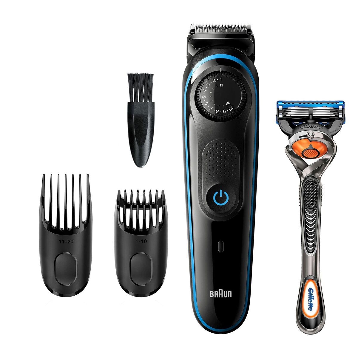 Hair clippers/Shaver Braun BT3240 Rechargeable battery Blue/Black (Refurbished D)