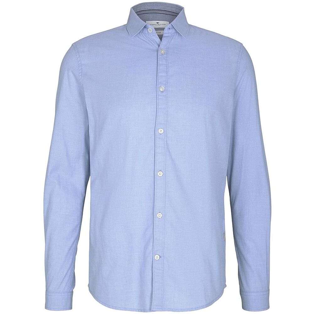 Men’s Long Sleeve Shirt   Light Blue (XXXL) (Refurbished A)