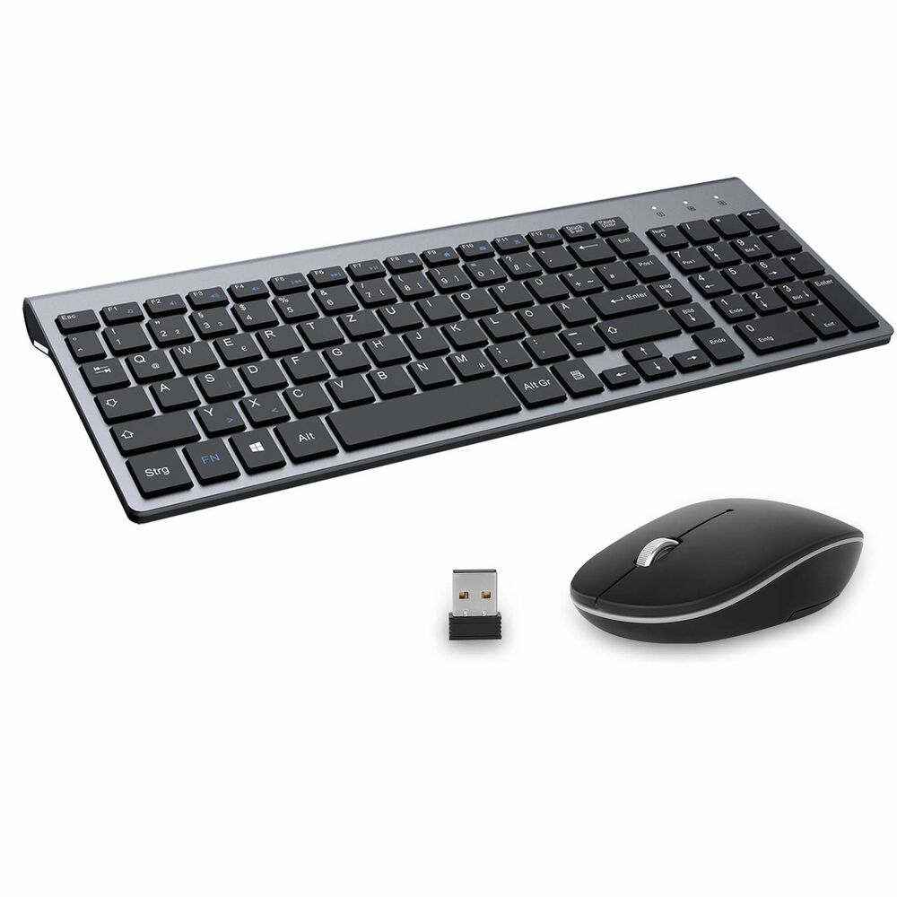 Keyboard and Wireless Mouse   QWERTZ   (Refurbished A)