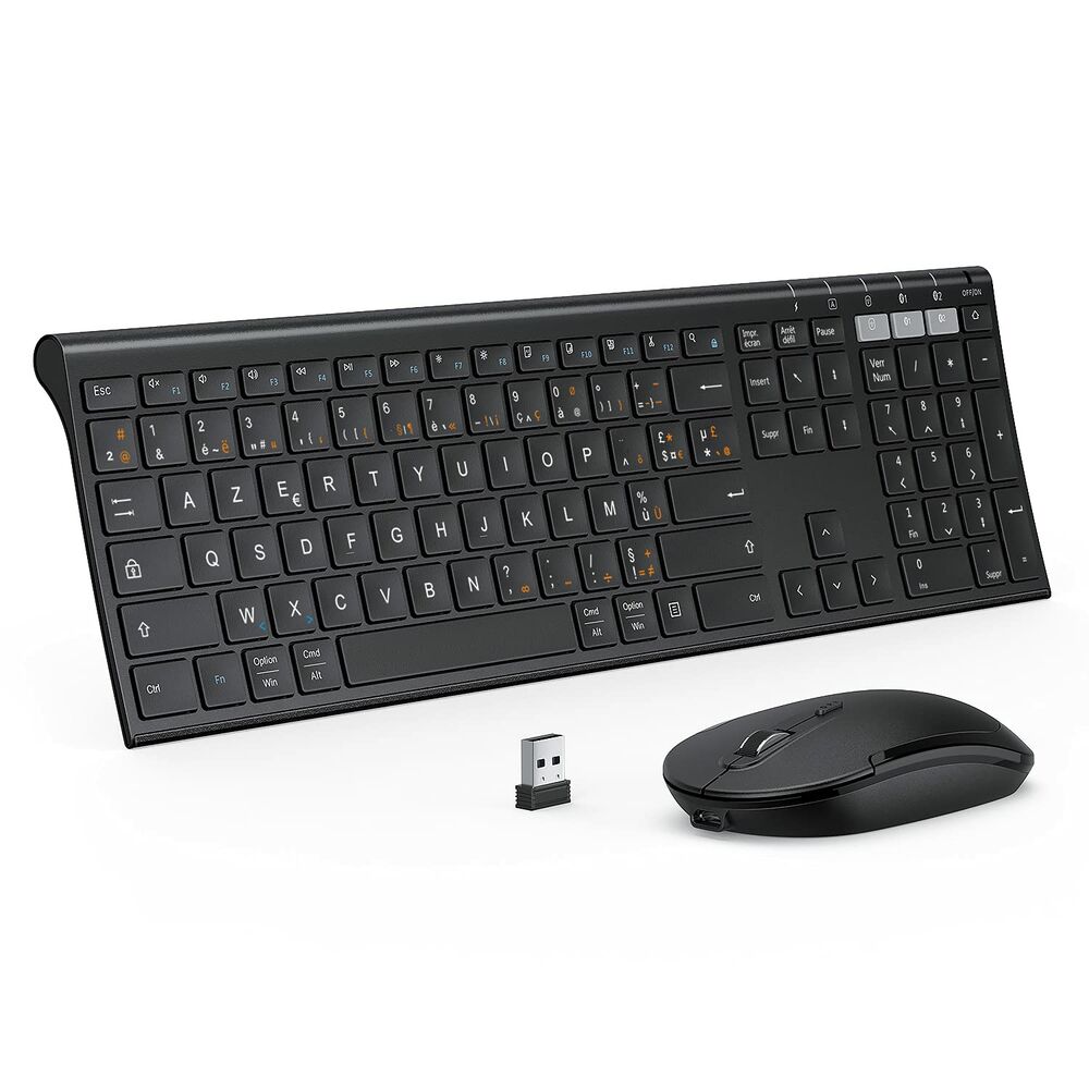 Keyboard and Wireless Mouse (Refurbished A)
