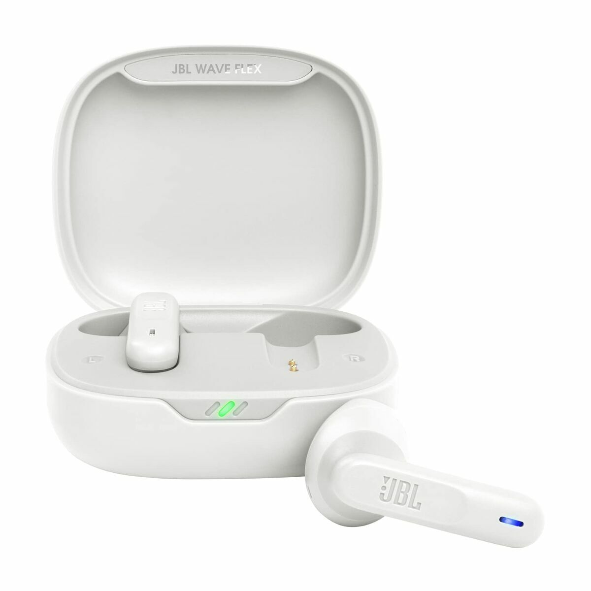 Afbeeldingen van Bluetooth Headset with Microphone JBL JBLWFLEXWHT White
