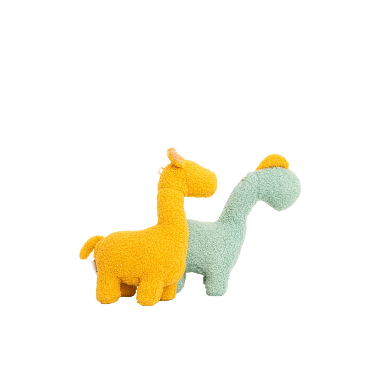 Bamse Crochetts Bebe Gul Dinosaur Giraf 30 x 24 x 10 cm 2 Dele