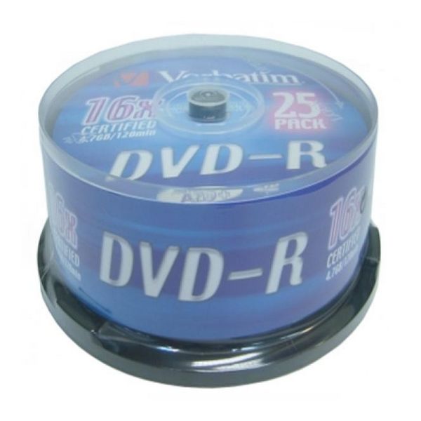 DVD-R Verbatim 43522 16x 25 pcs