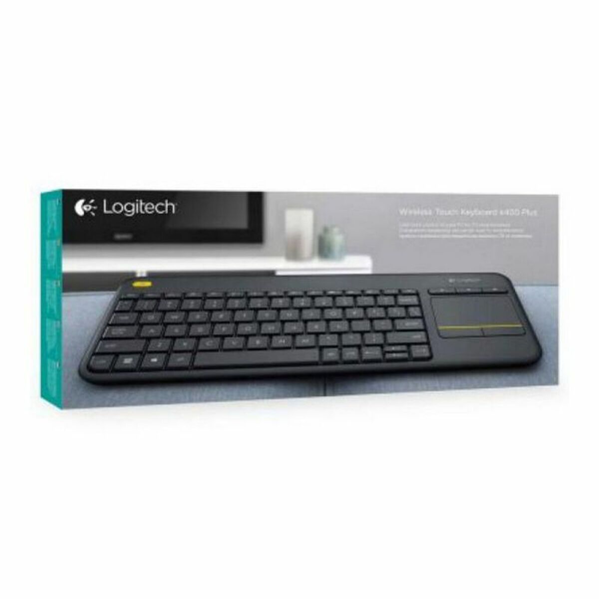 Bild von Keyboard Logitech 920-007137 Spanish Black Spanish Qwerty QWERTY