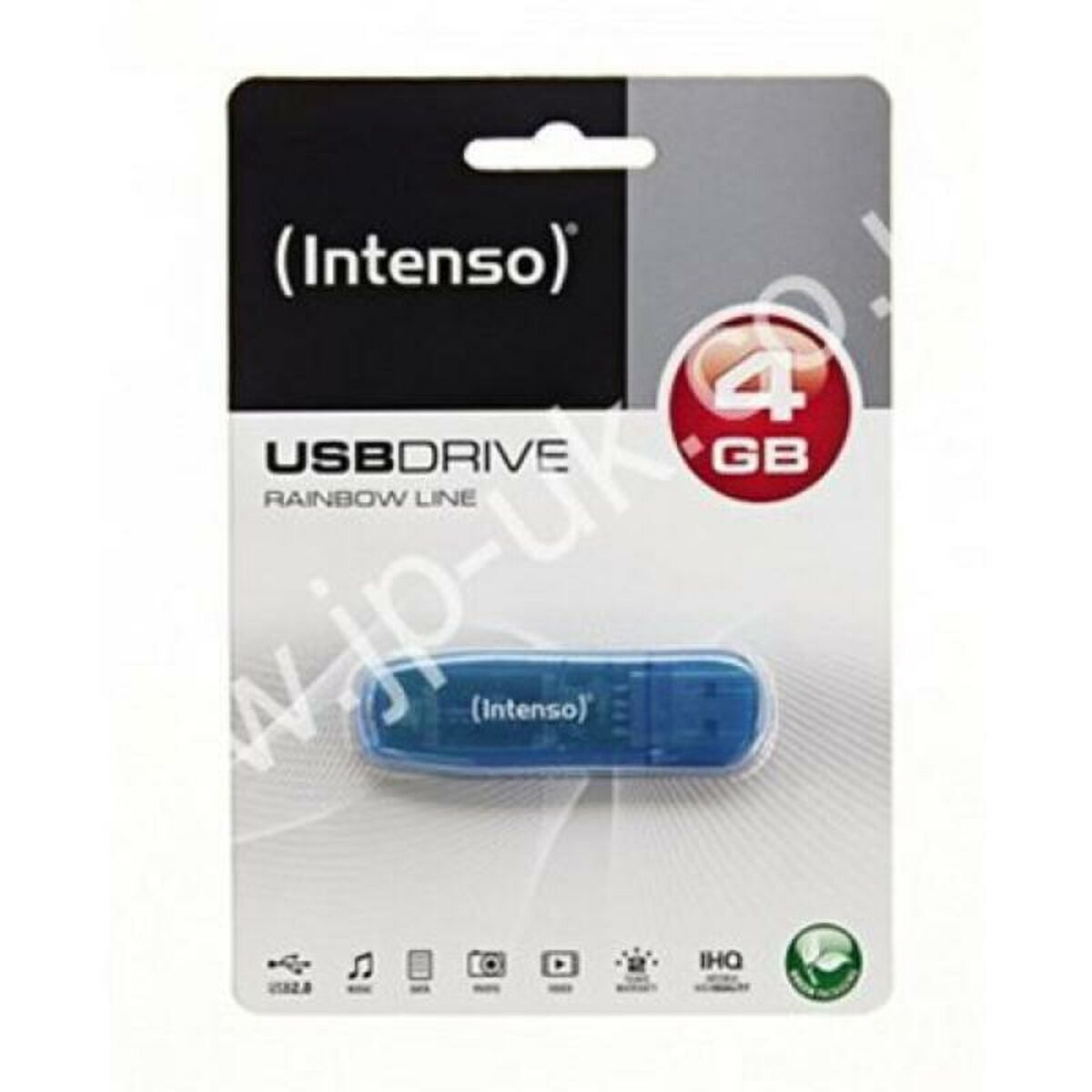 Afbeeldingen van USB stick INTENSO 3502450 4 GB Blue