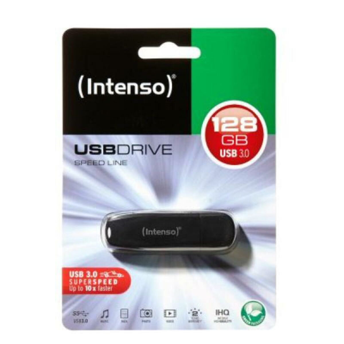 Picture of USB stick INTENSO Speed Line USB 3.0 128 GB Black 128 GB USB stick