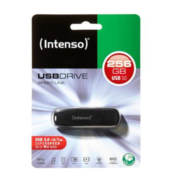 Pendrive INTENSO 3533492 256 GB USB 3.0 Negro