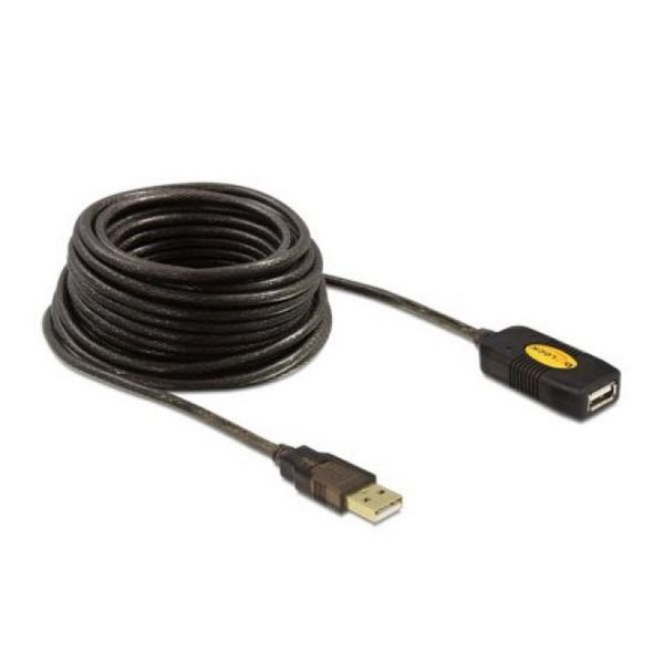 Cable Alargador DELOCK 82446 USB 2.0 10 m
