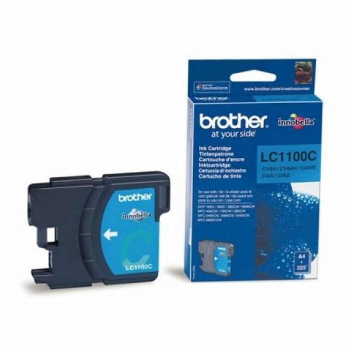 Picture of Original Ink Cartridge Brother LC-1100C Cyan