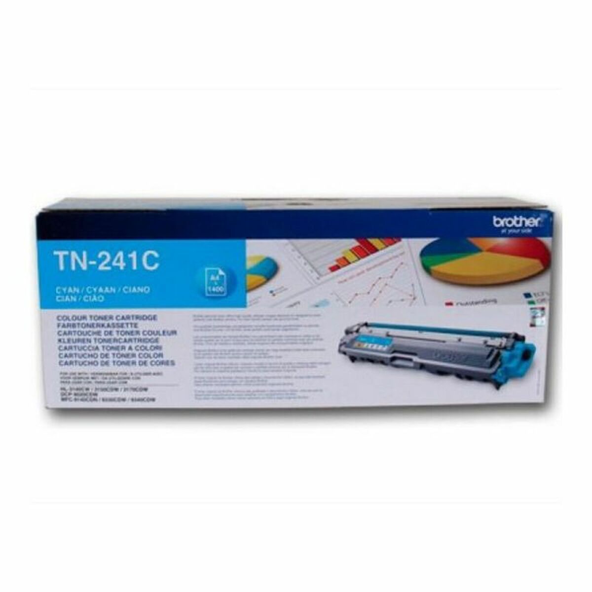 Image de Toner original Brother TN241C Cyan