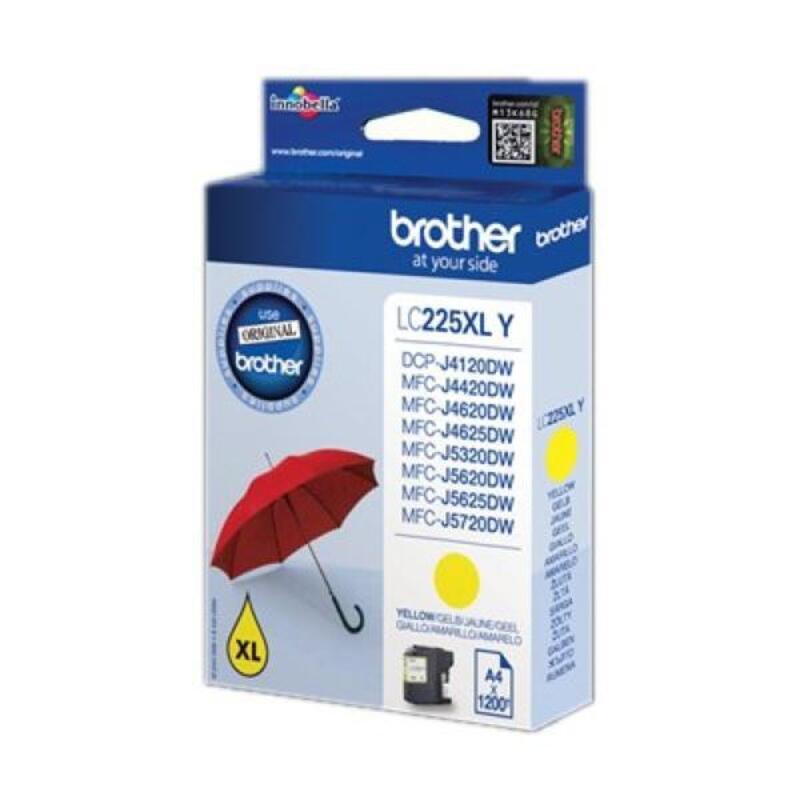 Compatible Ink Cartridge Brother LC-225XLYBP Yellow