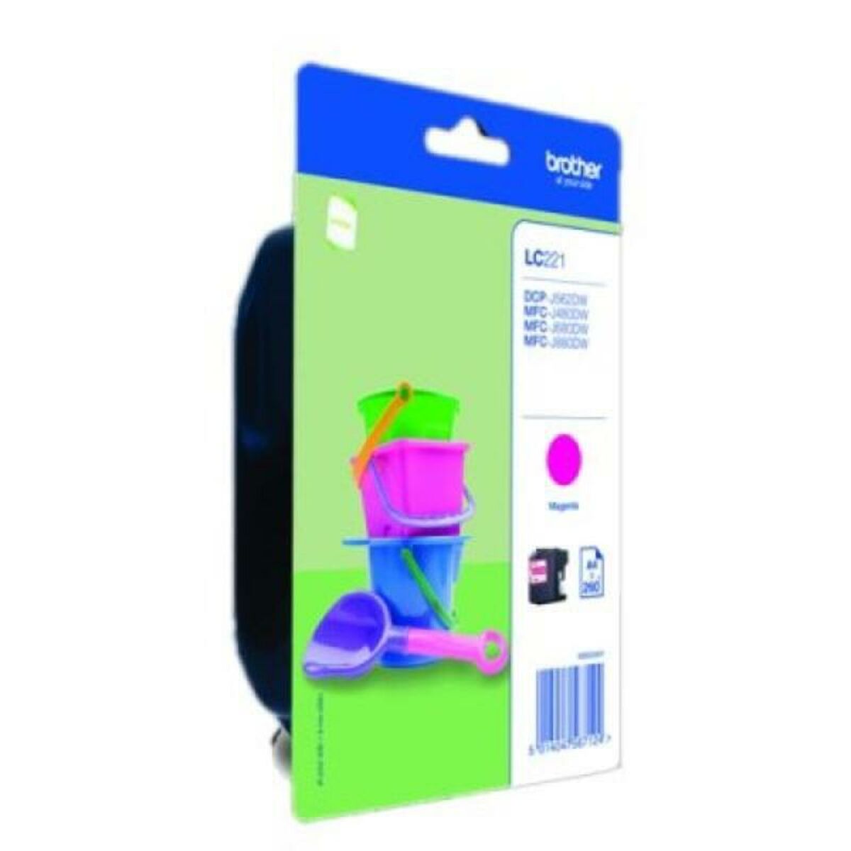 Afbeeldingen van Compatible Ink Cartridge Brother LC221MBP Magenta