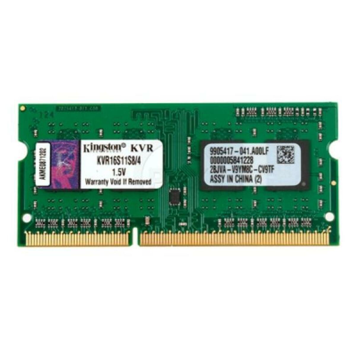 Mémoire RAM Kingston KVR16S11S8/4 4 GB DDR3