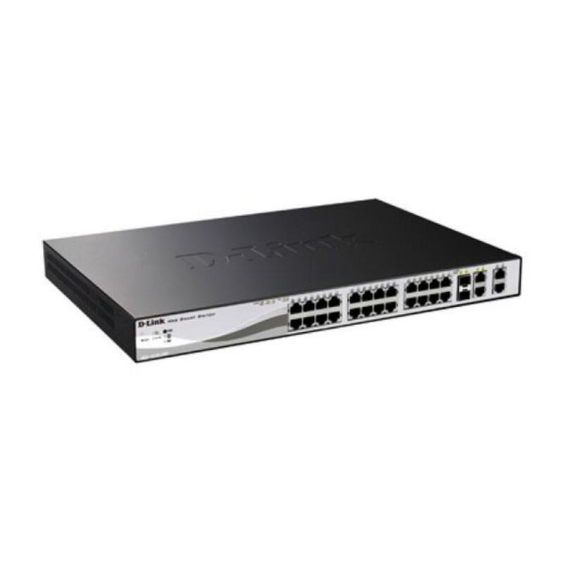 Switch D-Link DGS-1210-28P 26 p 10 / 100 / 1000 Mbps 2 x SFP