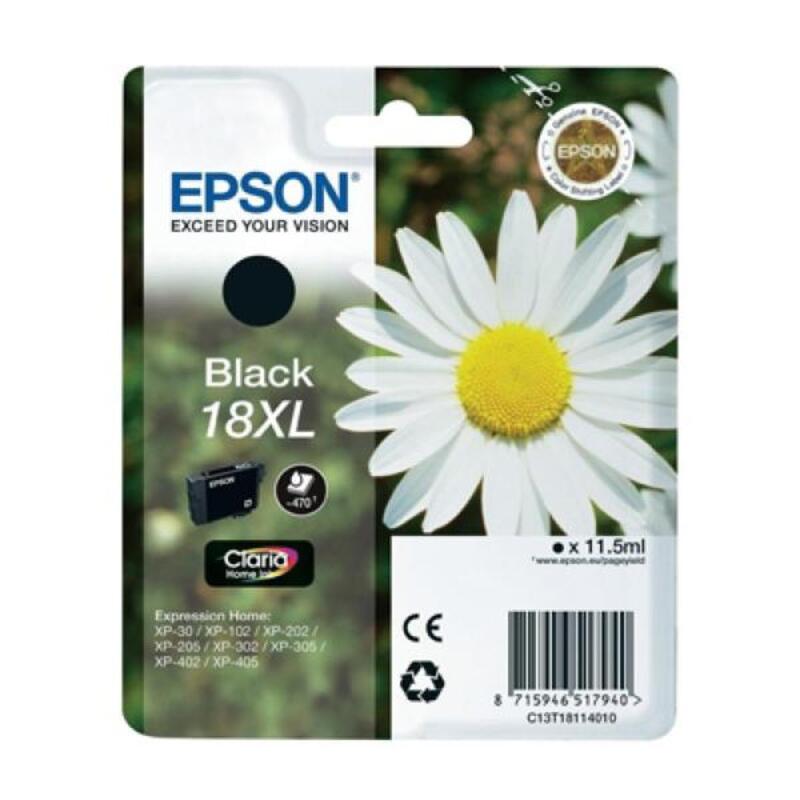 Cartouche d'Encre Compatible Epson C13T18114022 Noir