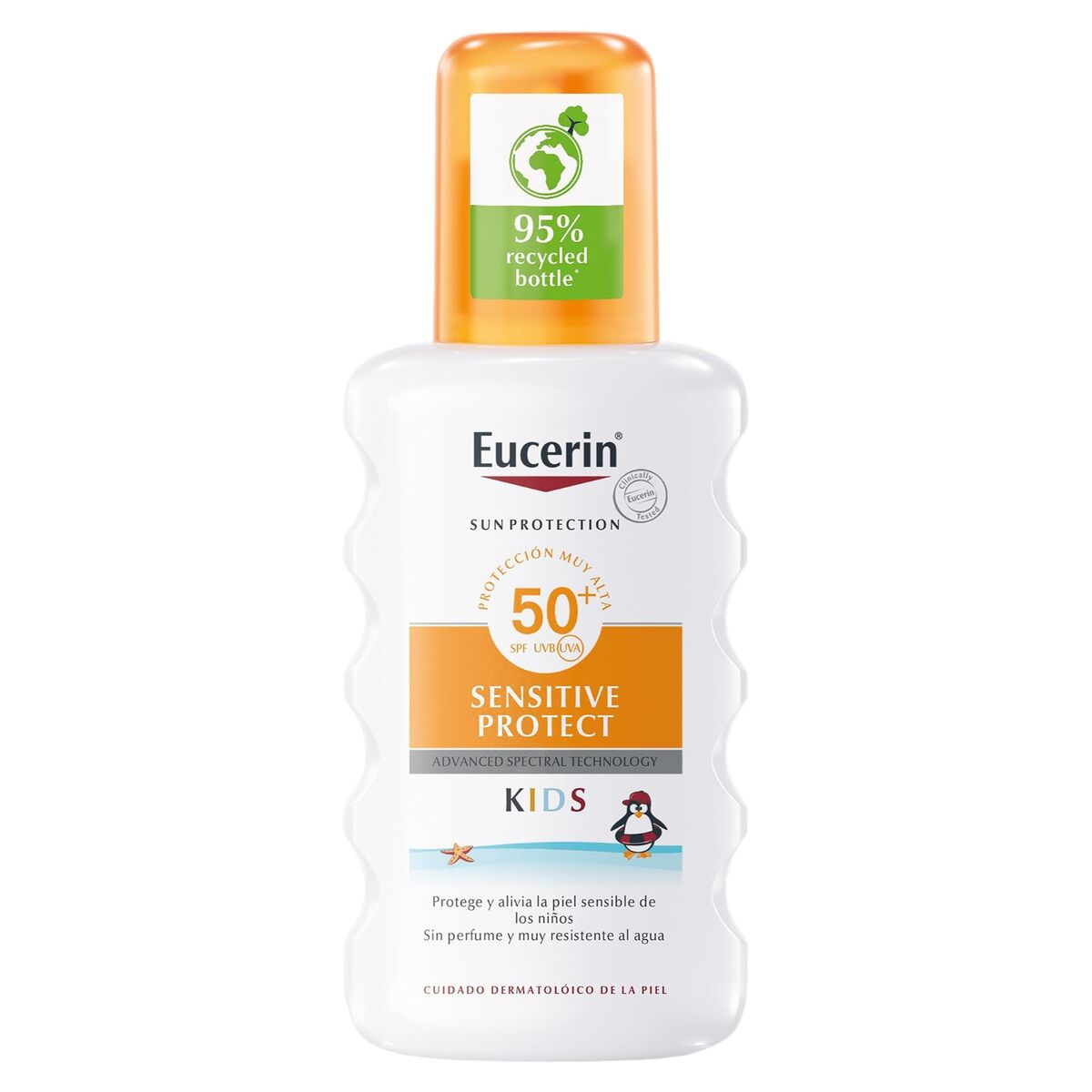 Zonnebrandspray voor Kinderen Eucerin Sensitive Protect Kids Spf 50+ 200 ml
