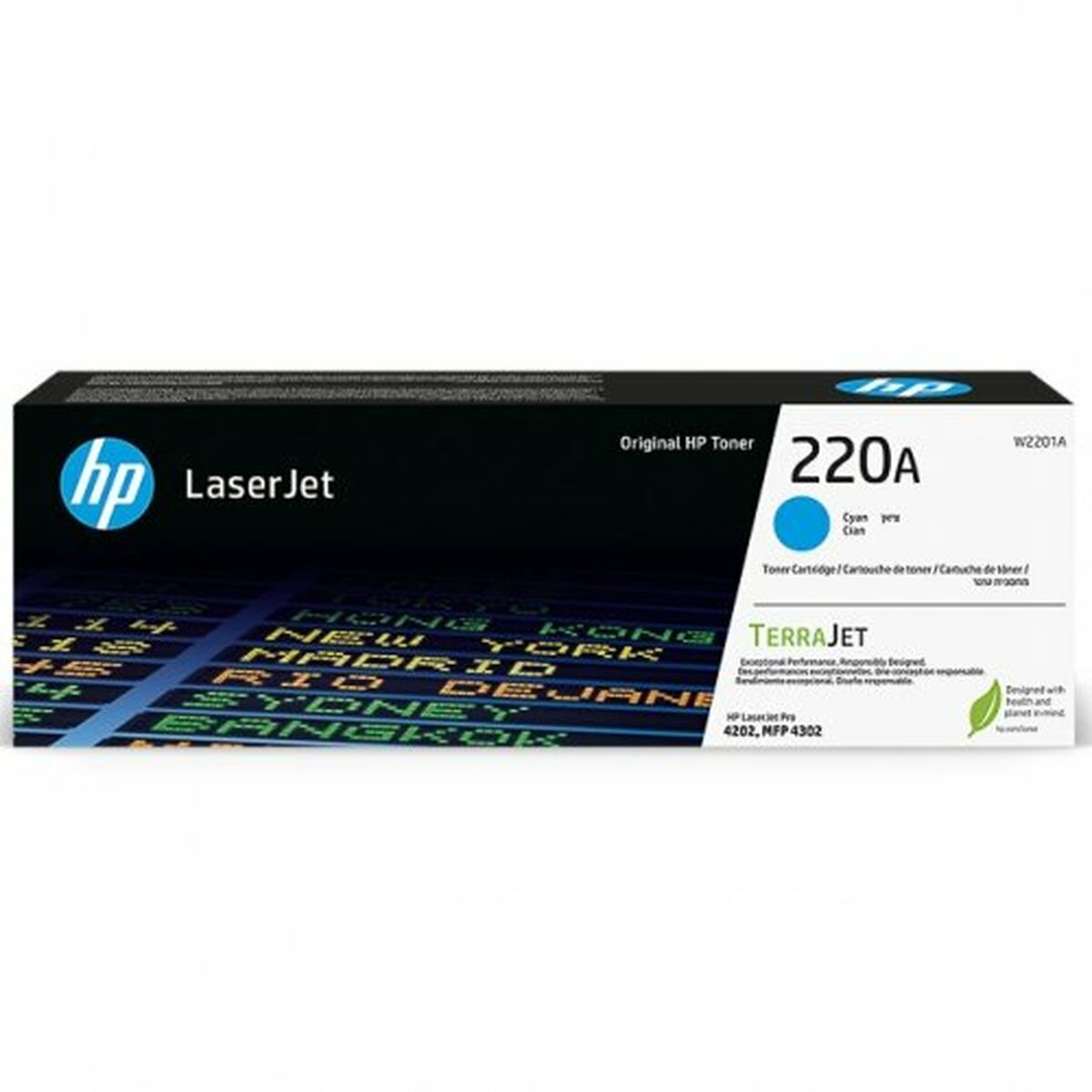 Afbeeldingen van Original Toner HP W2201A Cyan
