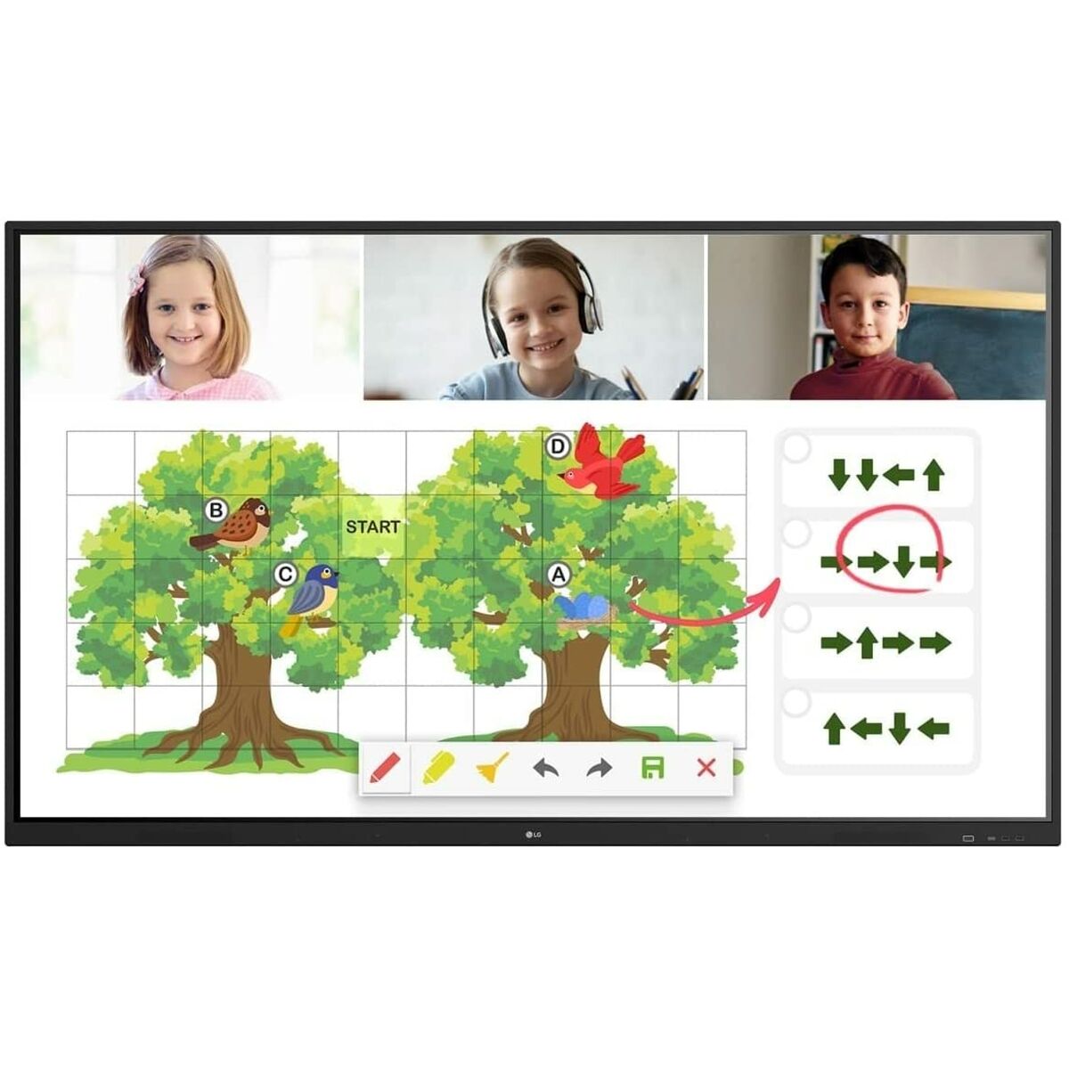 Afbeeldingen van Interactive Touch Screen LG 75TR3PJ-B.AEUQ 75" 60 Hz