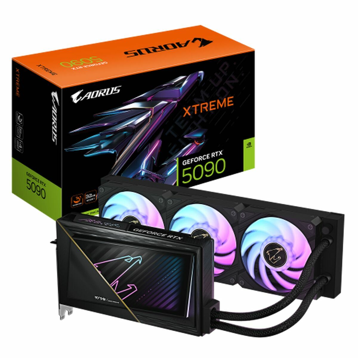 Afbeeldingen van Graphics card Gigabyte 9VN5090AW-00-G10 nvidia geforce rtx 5090 GDDR7
