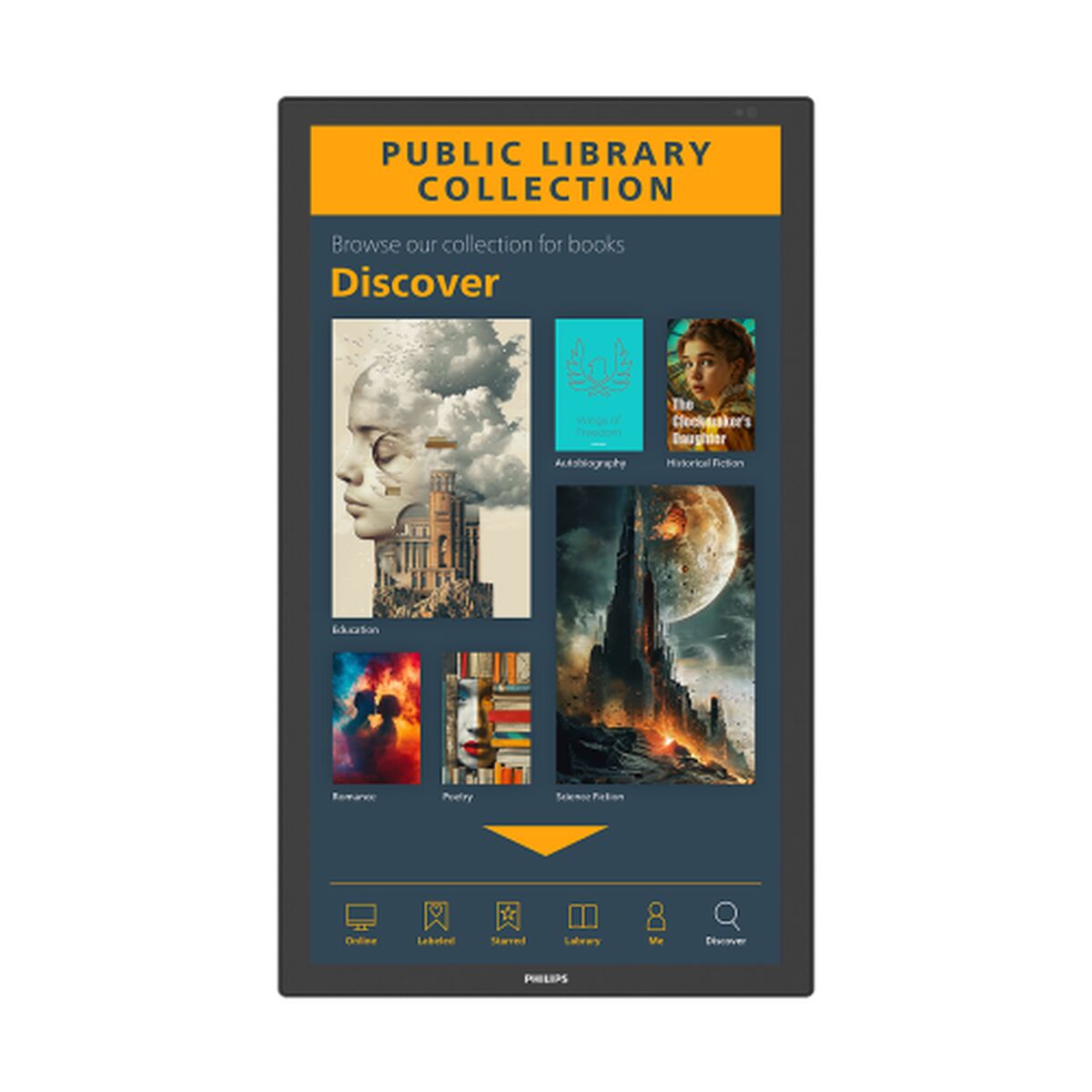 Imagen de Alfombrilla Antideslizante Philips 43BDL3751T/00 Negro