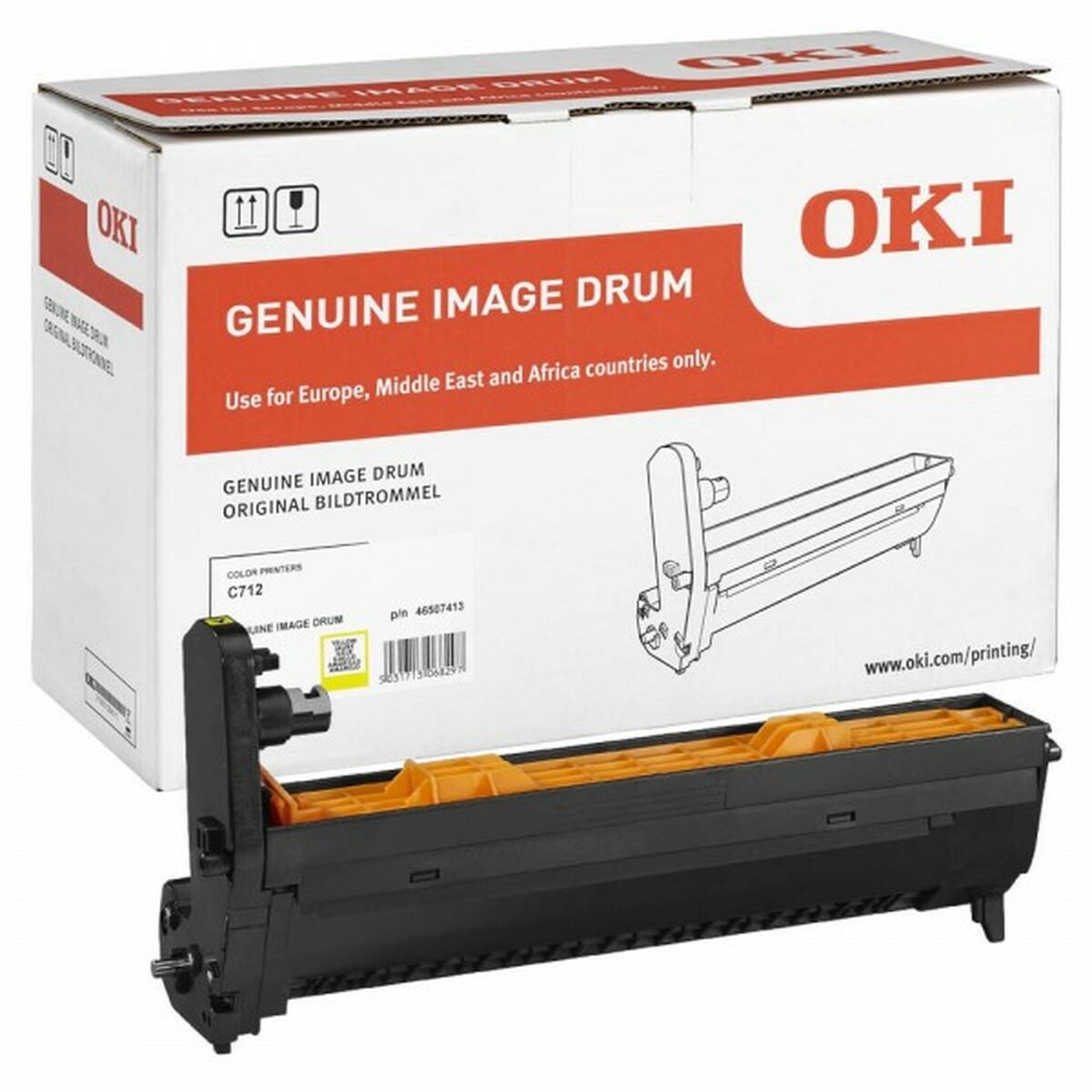 Afbeeldingen van Printer drum OKI 46507413 Yellow Black