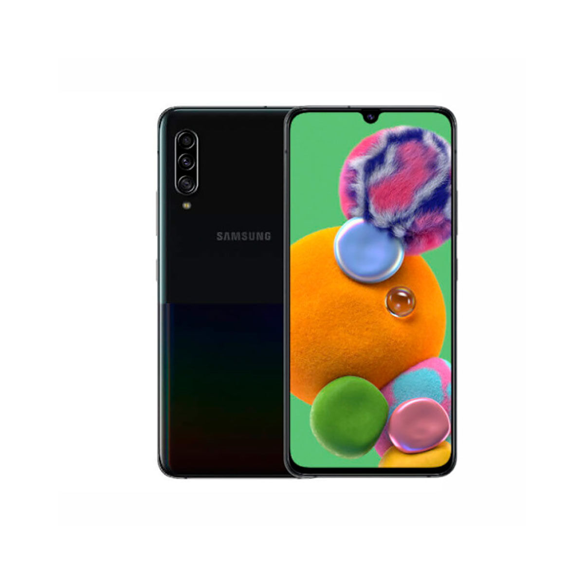 Bild von Smartphone Samsung Galaxy A90 5G 6,7" Octa Core 6 GB RAM 128 GB Schwarz (Restauriert A)