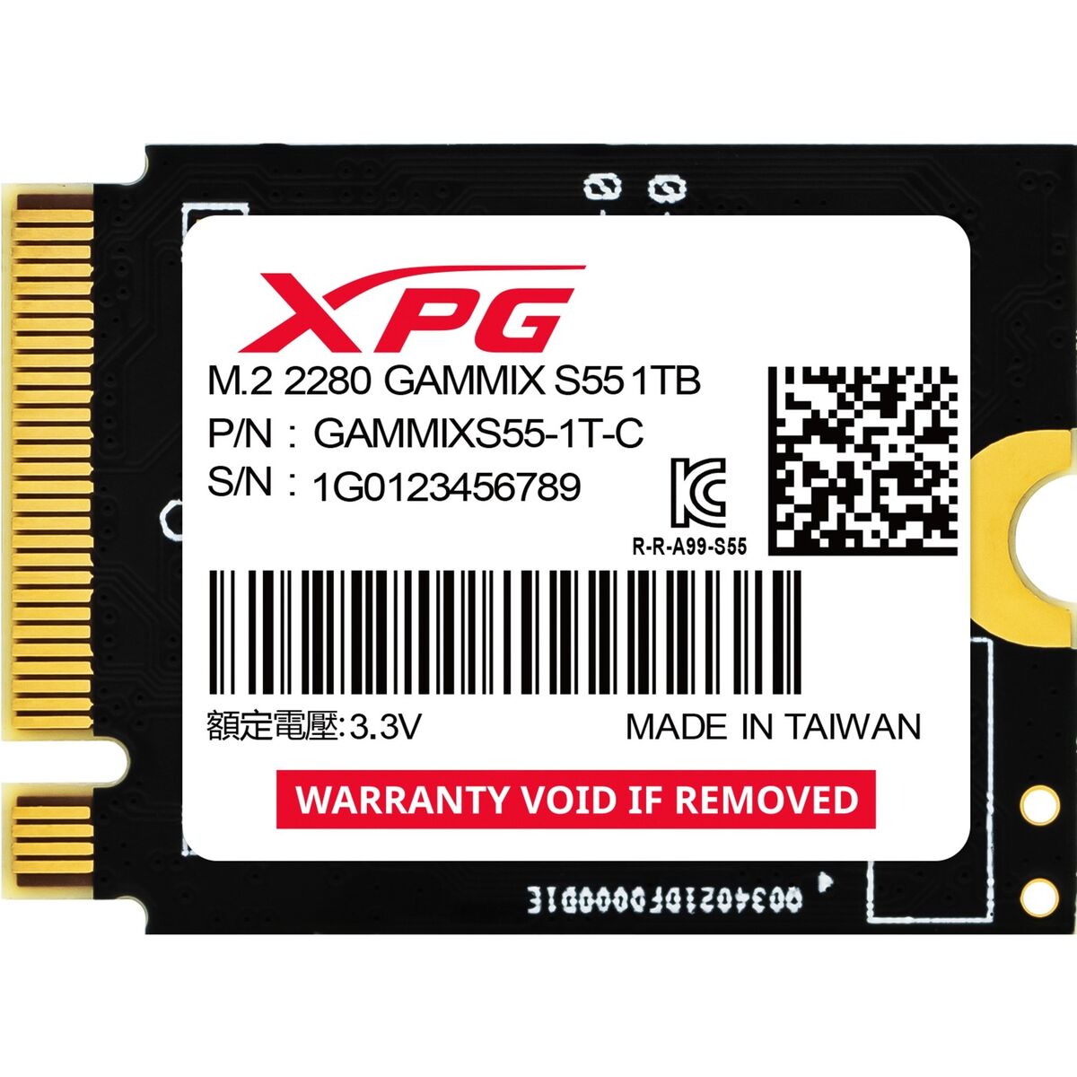 Disque dur Adata SGAMMIXS55-1T-C 1 TB SSD