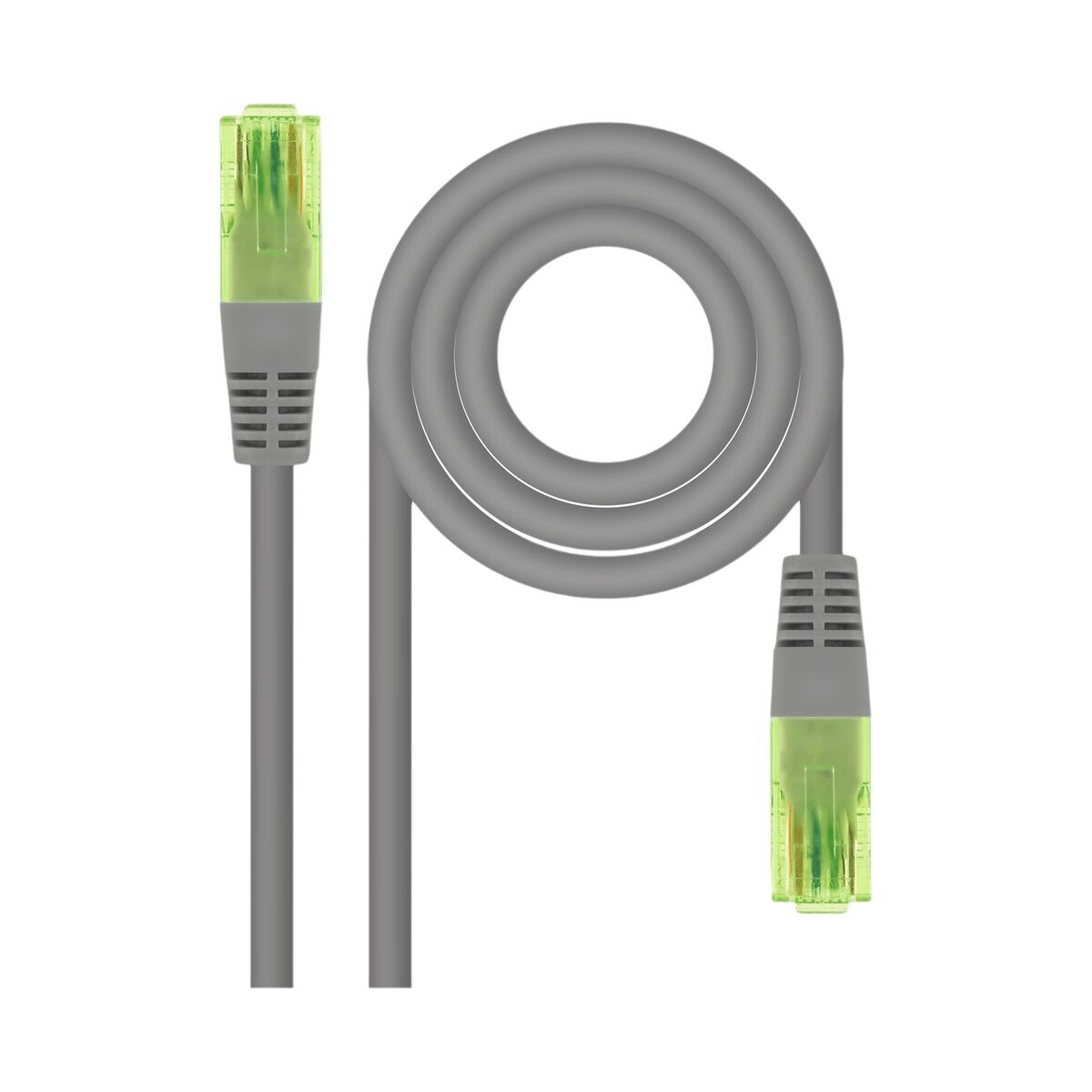 Afbeeldingen van Category 6 Hard UTP RJ45 Cable NANOCABLE AWG26 Grey 15 m