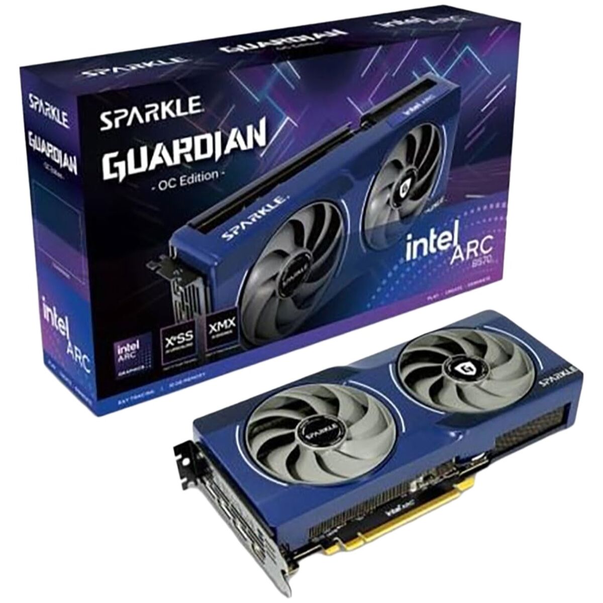 Afbeeldingen van Graphics card Sparkle ARC B570 GUARDIAN OC 10G 10 GB GDDR6