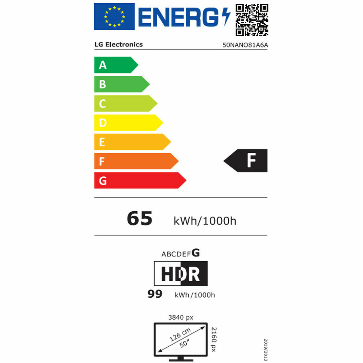 Immagine di Smart TV LG 50NANO81A6A.AEU 4K Ultra HD 50" LED Wi-Fi