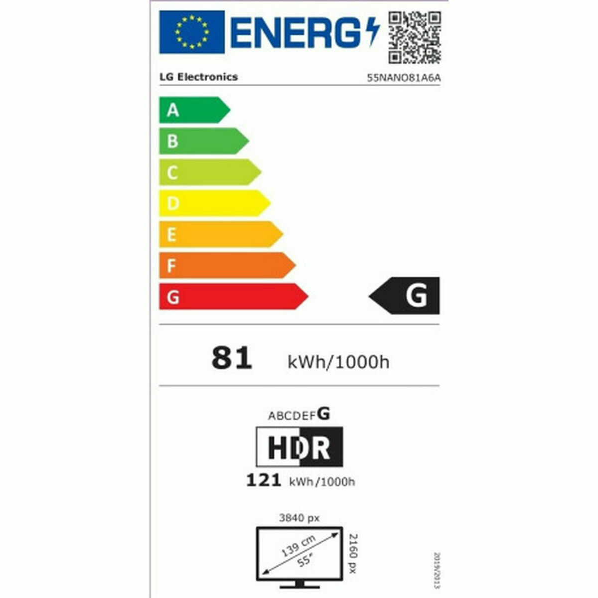 Afbeeldingen van Smart TV LG 55NANO81A6A 4K Ultra HD 55" LED