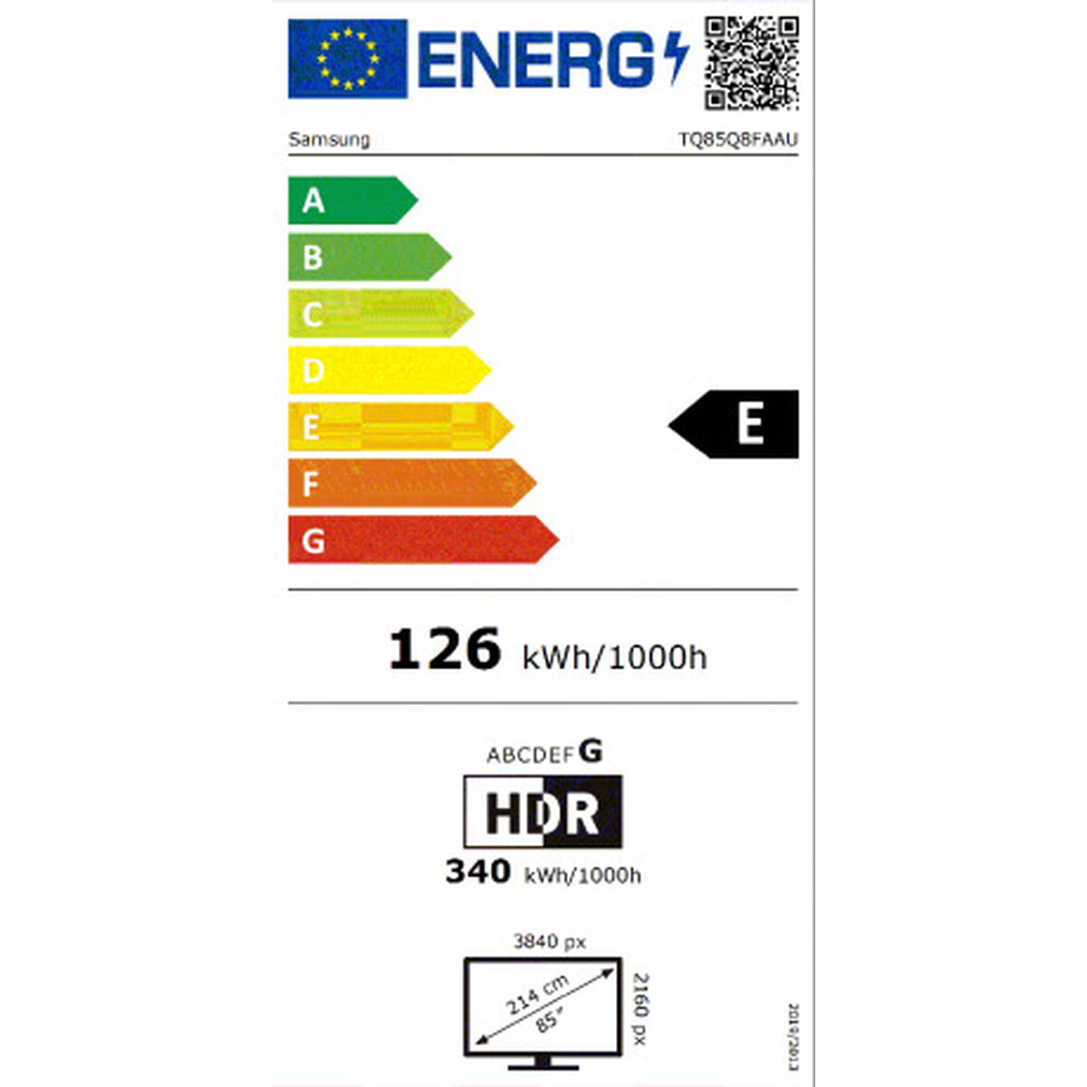 Afbeeldingen van Smart TV Samsung TQ85Q8FAAUXXC 85" 4K Ultra HD LED HDR QLED