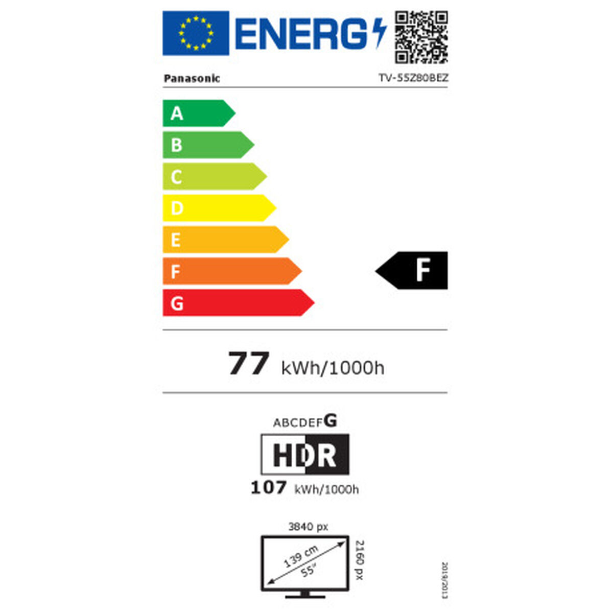 Smart TV Panasonic TV55Z80BEZ 4K Ultra HD 55" OLED