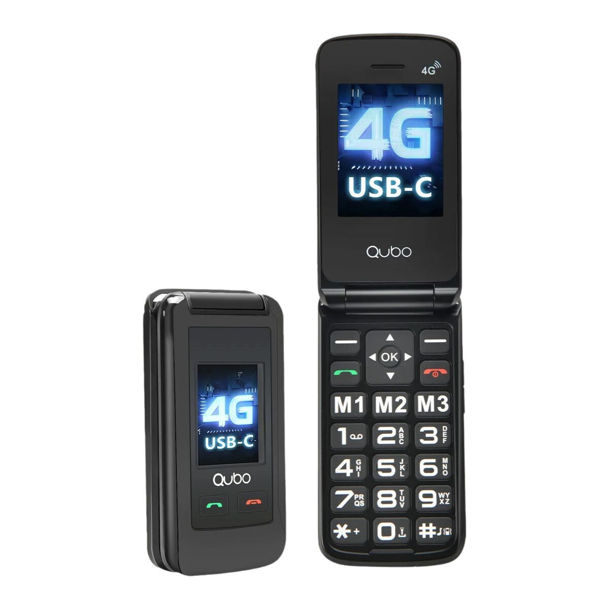 Bild von Mobile telephone for older adults Qubo Qubo X-247 2,4” QVGA