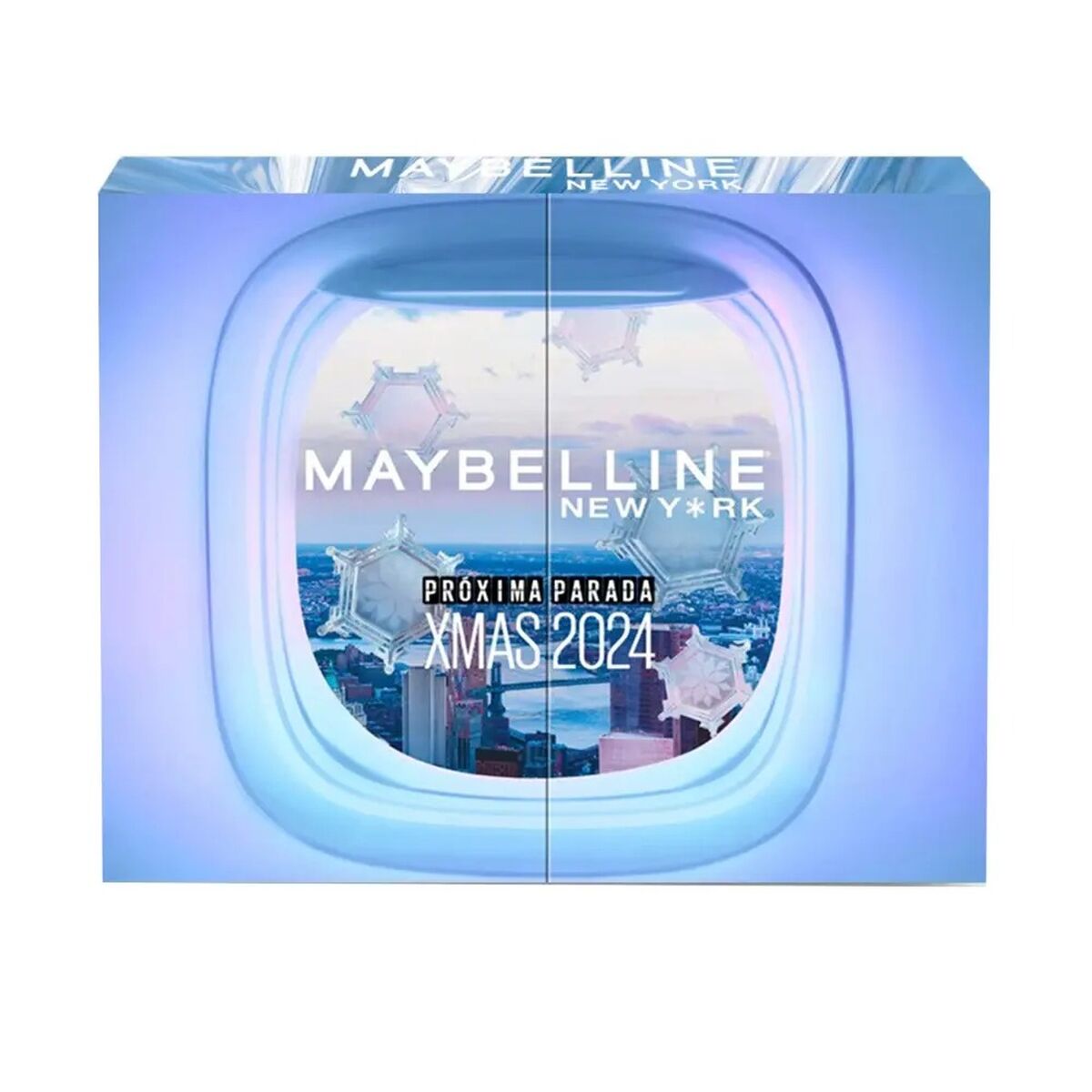 Set de Maquillage Maybelline XMAS 2024 Calendrier de l'Avent 12 Pièces