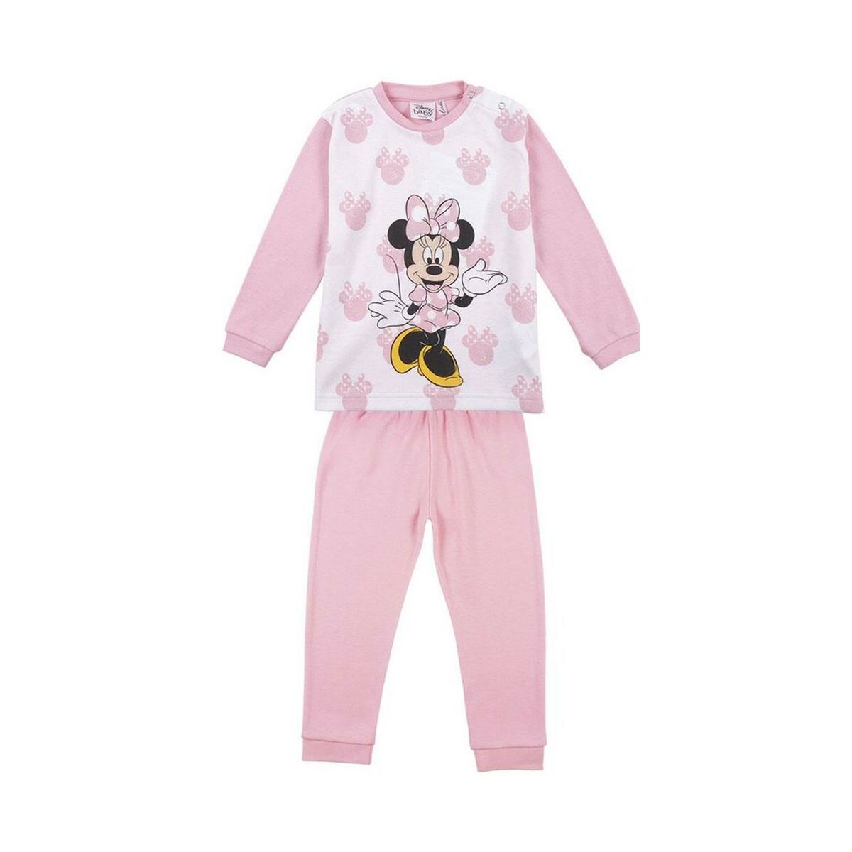 Pyjama Enfant Minnie Mouse Rose clair