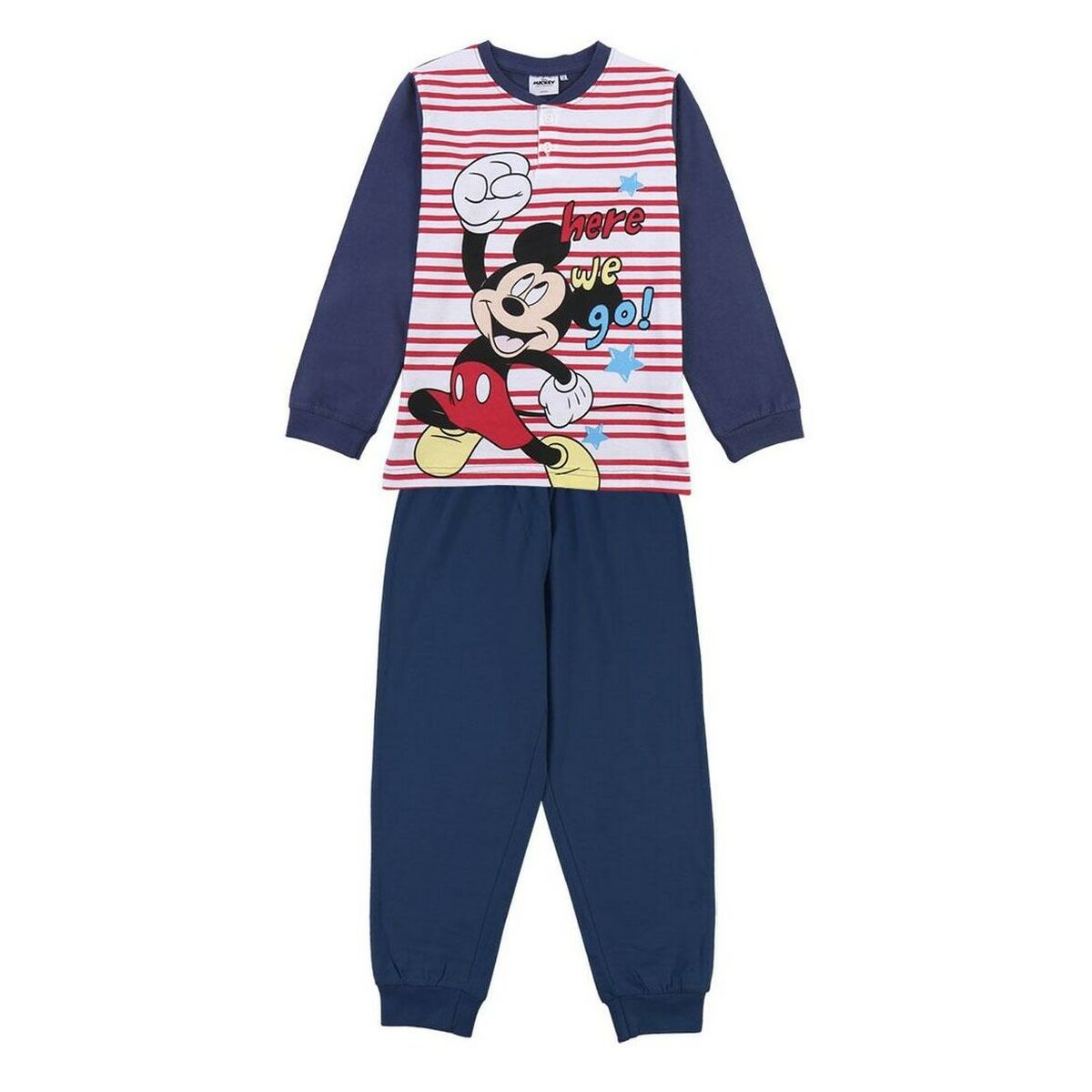 Pyjama Enfant Mickey Mouse Bleu foncé