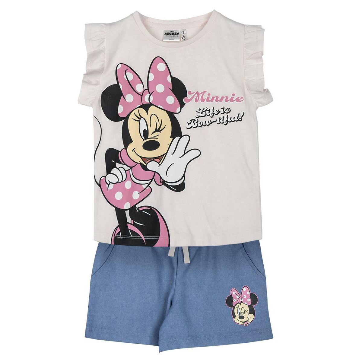Ensemble de Vêtements Minnie Mouse Rose clair