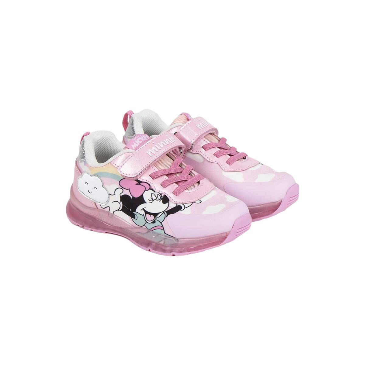 Restez en forme et découvrez les dernières nouveautés du secteur pour faire du sport avec les meilleures garanties ! Achetez Baskets LED Minnie Mouse au meilleur prix et profitez d'une vie saine ! Type: BasketsGenre: EnfantStyle: CasualCouleur: RoseMatière: PolyesterPolyuréthaneTPR