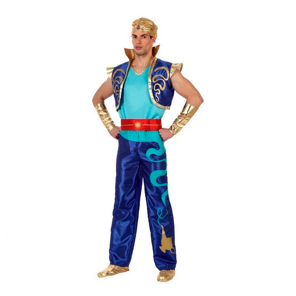 Costume for Adults Genie of the lamp Size xl (7 Pcs)