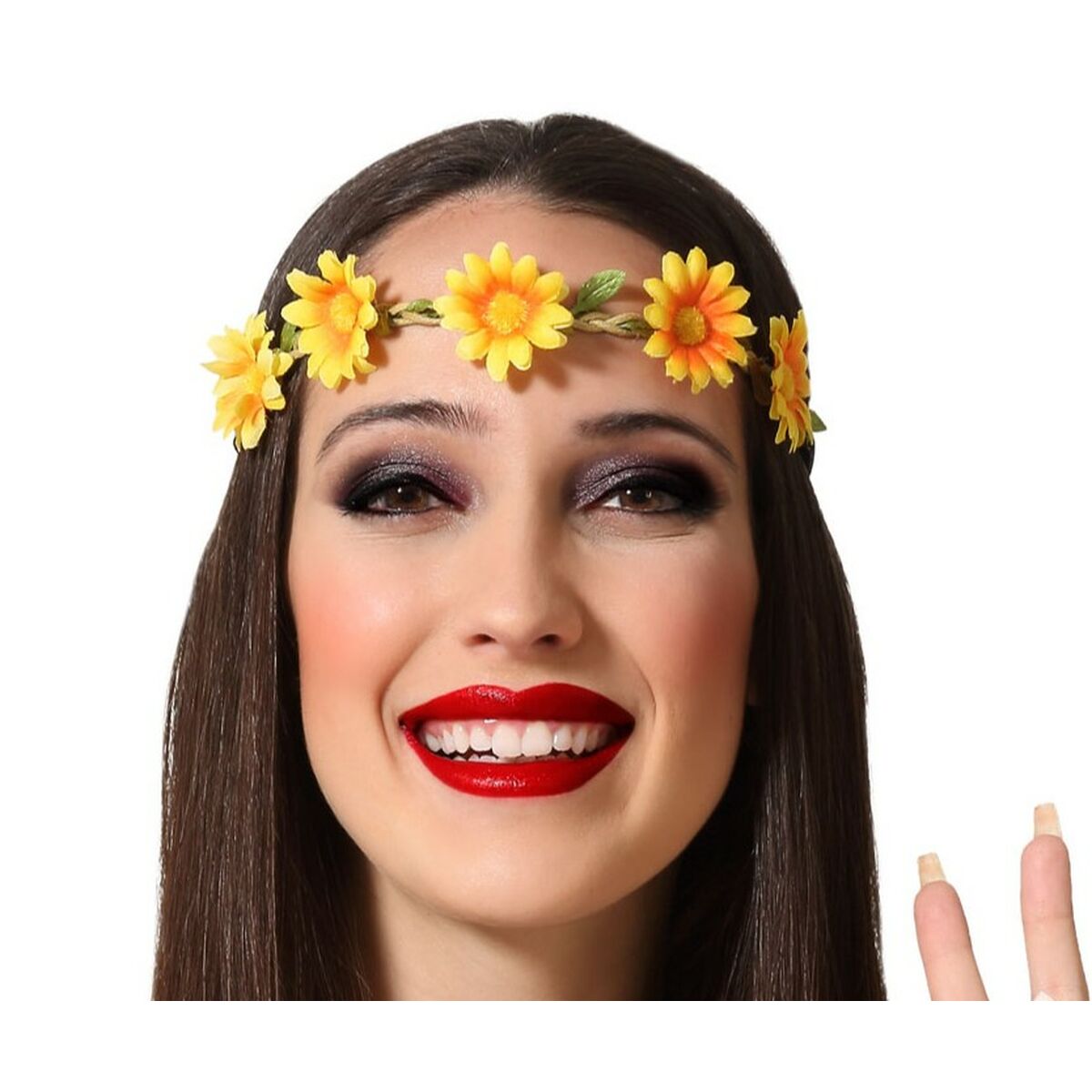 Headband Flowers 60s