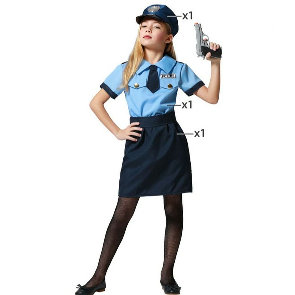 Si vous pensez organiser une grande fête, vous pouvez dès maintenant obtenir au meilleur prix Déguisement enfant Policière et d´autres produits pour créer une ambiance unique et festive! Couleur: MulticouleurGenre: EnfantFemmeComposition: PolyesterModèle: PolicièreType: Déguisement pour EnfantsÂge recommandé: Enfants