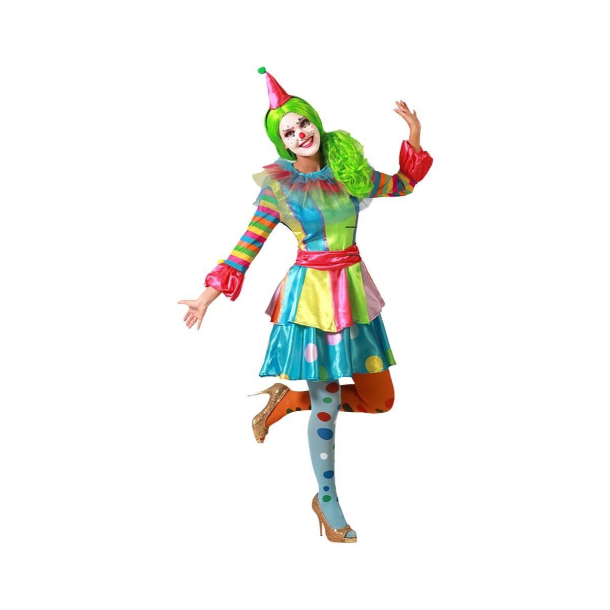 Déguisement pour Adultes Femme Clown XS/S
