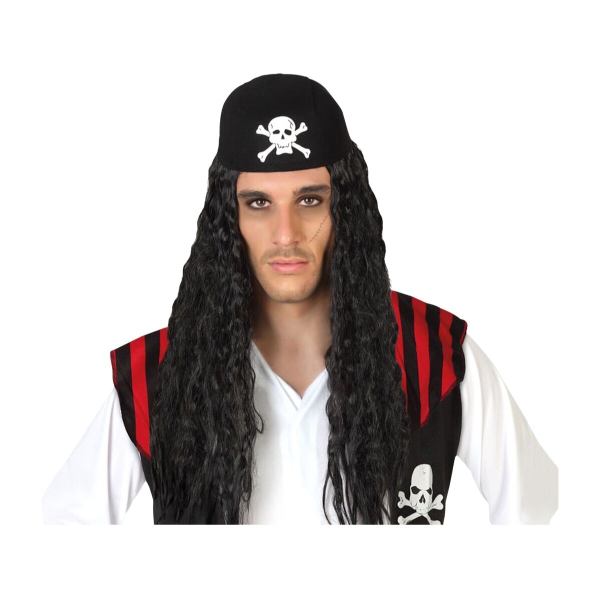 Perruques Noir Pirate