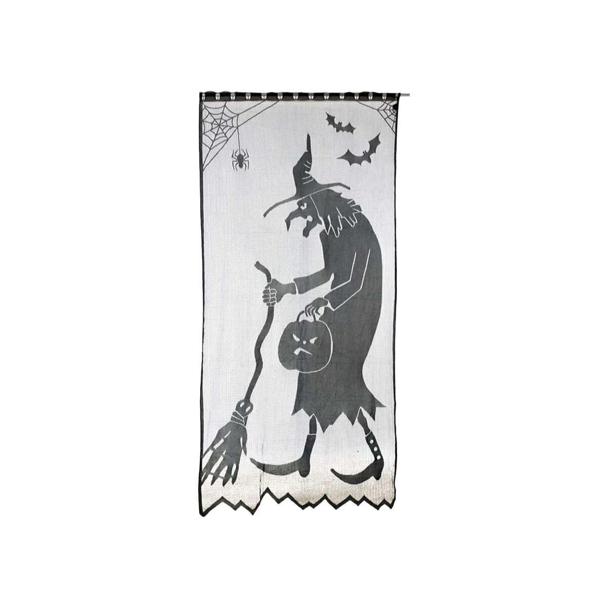 Black Witch Halloween Decoration 210 x 100 cm