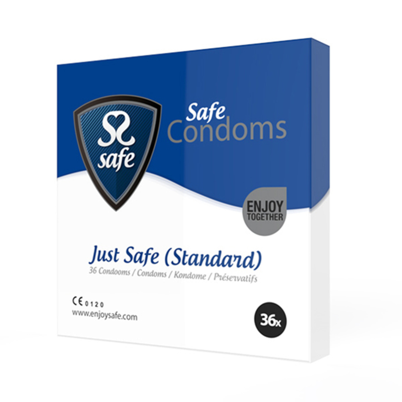 Just Safe Kondomer Standard 36 stk Safe 20442