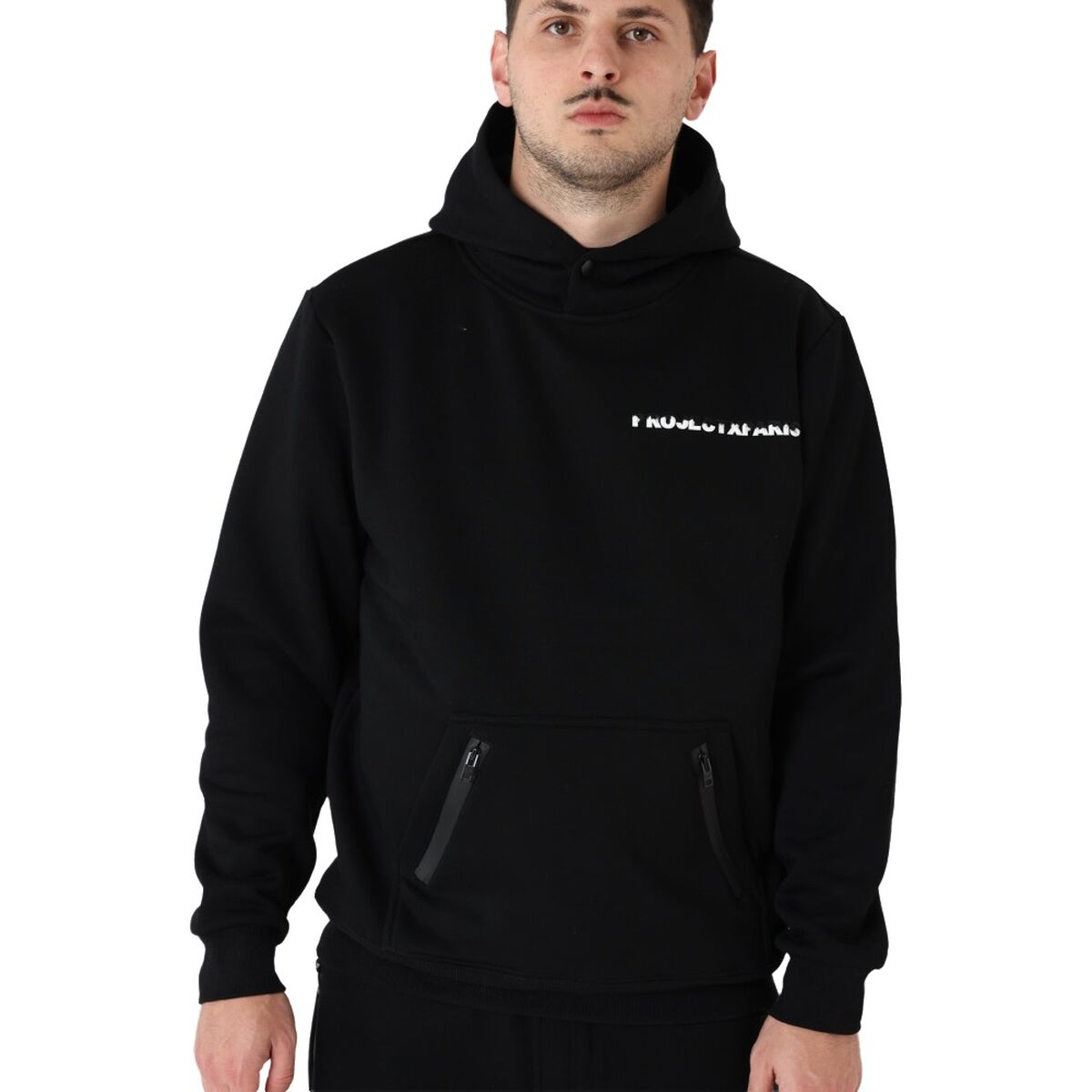 Sweat à capuche homme Project X Paris PROJECT SWEAD&HOODIE 2522062 BK Noir