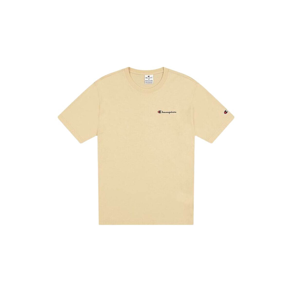 T-shirt à manches courtes homme Champion CHAMPION SS TEE 220264 WKK Beige